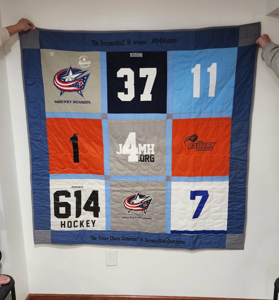 A photo of the J4MH Jerseyblanket