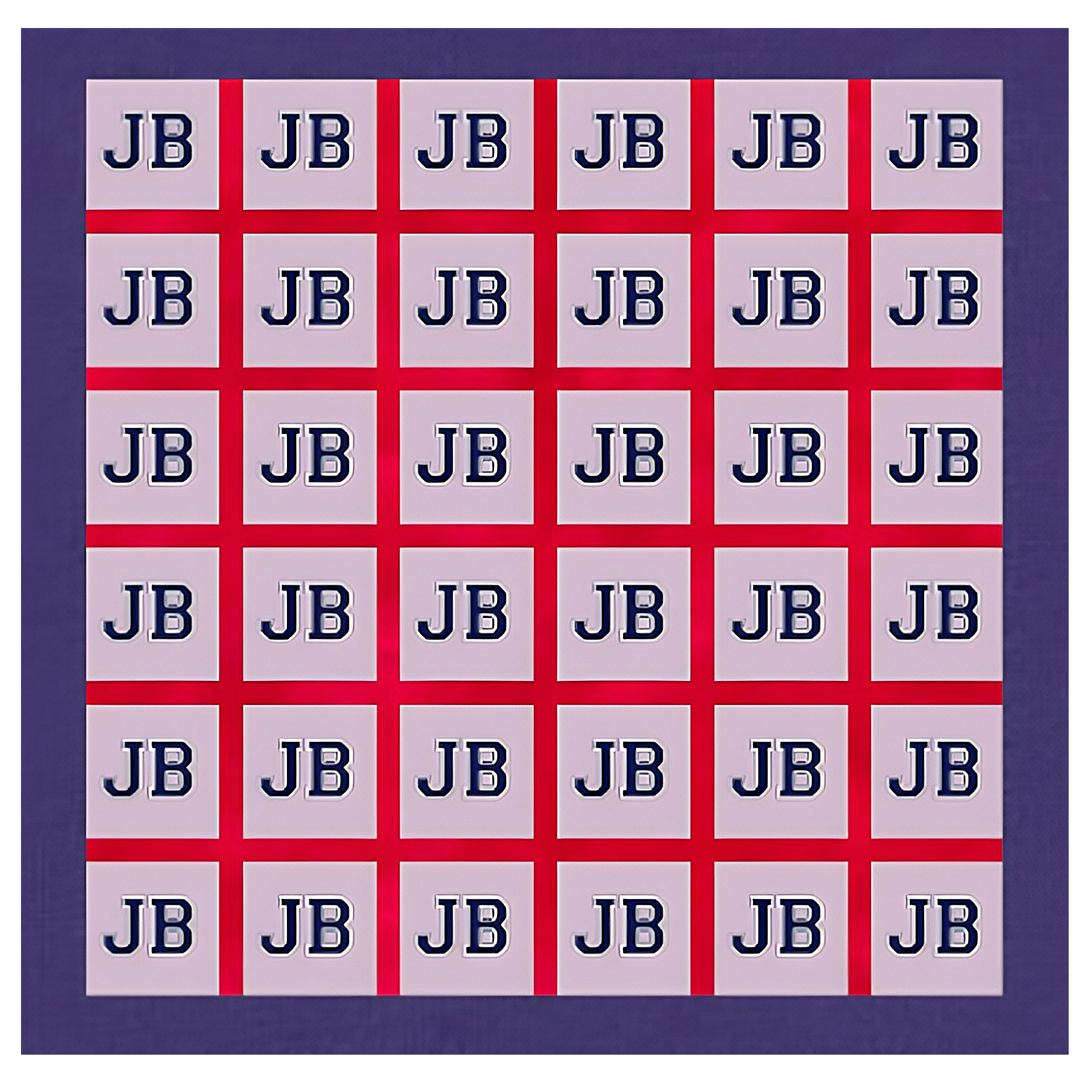 Photo of our king size jerseyblanket grid 